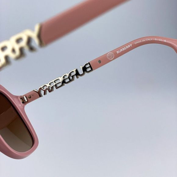 Burberry BE4389 406113 Sunglasses Pink Brown Gradient Oversized Square Women main image 7